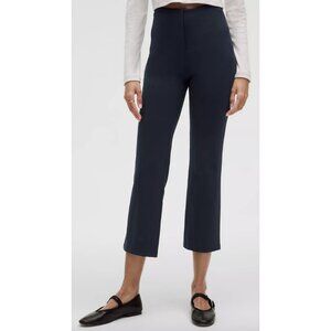 LULULEMON Smooth Fit Pull-On High-Rise Cropped Pant True Navy Office Travel US 6
